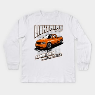 Ford F-150 Lightning SVT Kids Long Sleeve T-Shirt